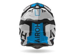 Мотошлем AIROH STRYCKER BRAVE BLUE/GREY GLOSS